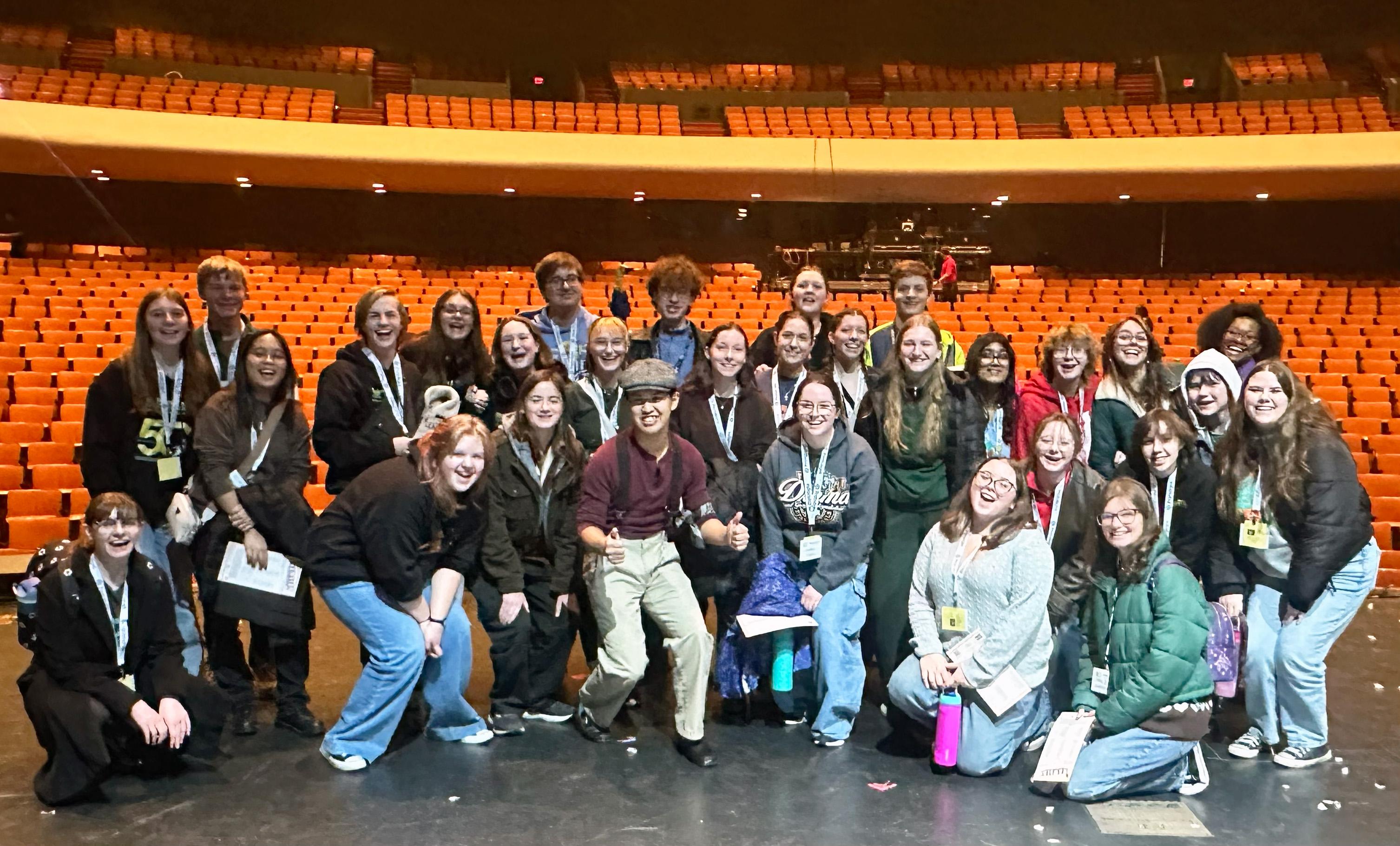 Willowbrook hosts celebration to recognize senior who participated in 2026 Illinois High School Theatre Festival