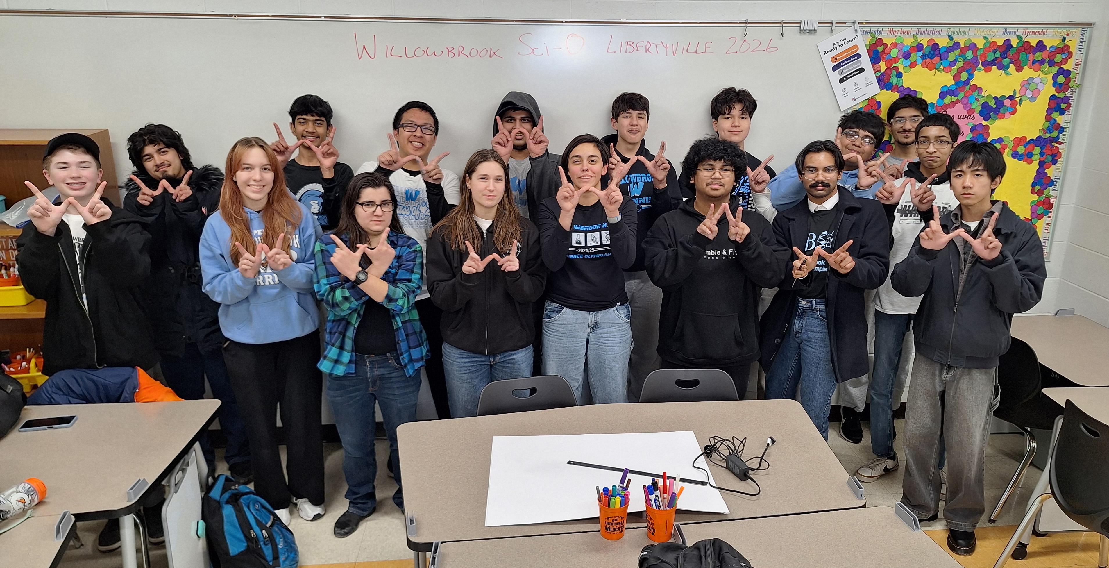 Willowbrook Science Olympiad Team earns awards at Libertyville High School invitational
