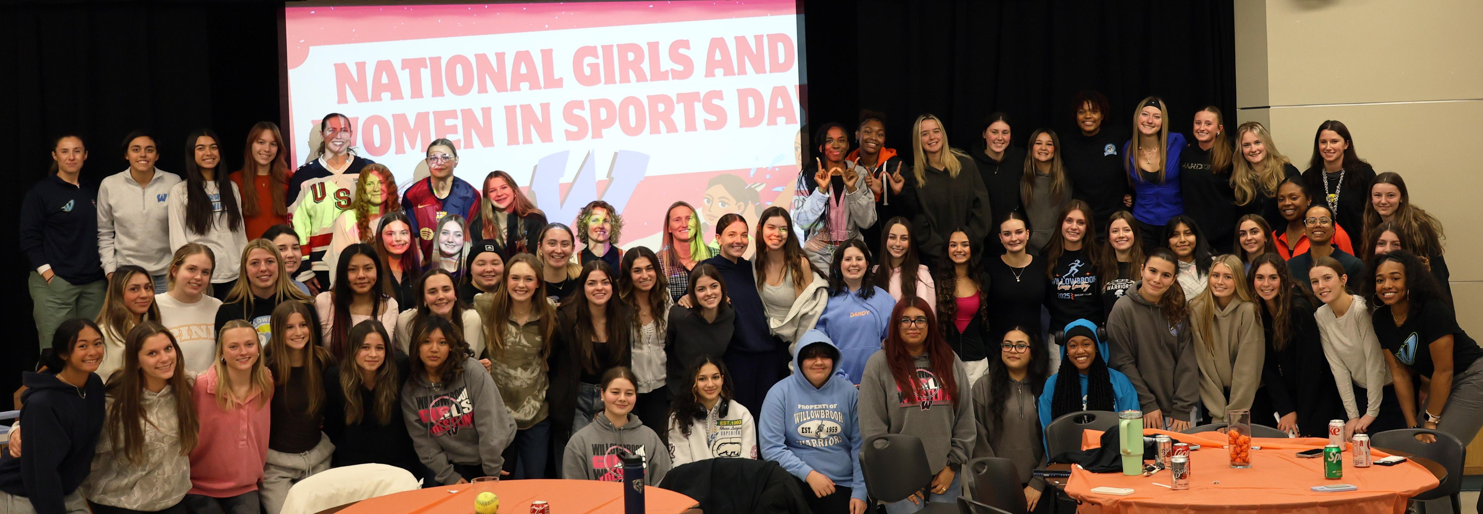 Willowbrook hosts two inaugural events to recognize, honor and celebrate National Girls & Women in Sports Day