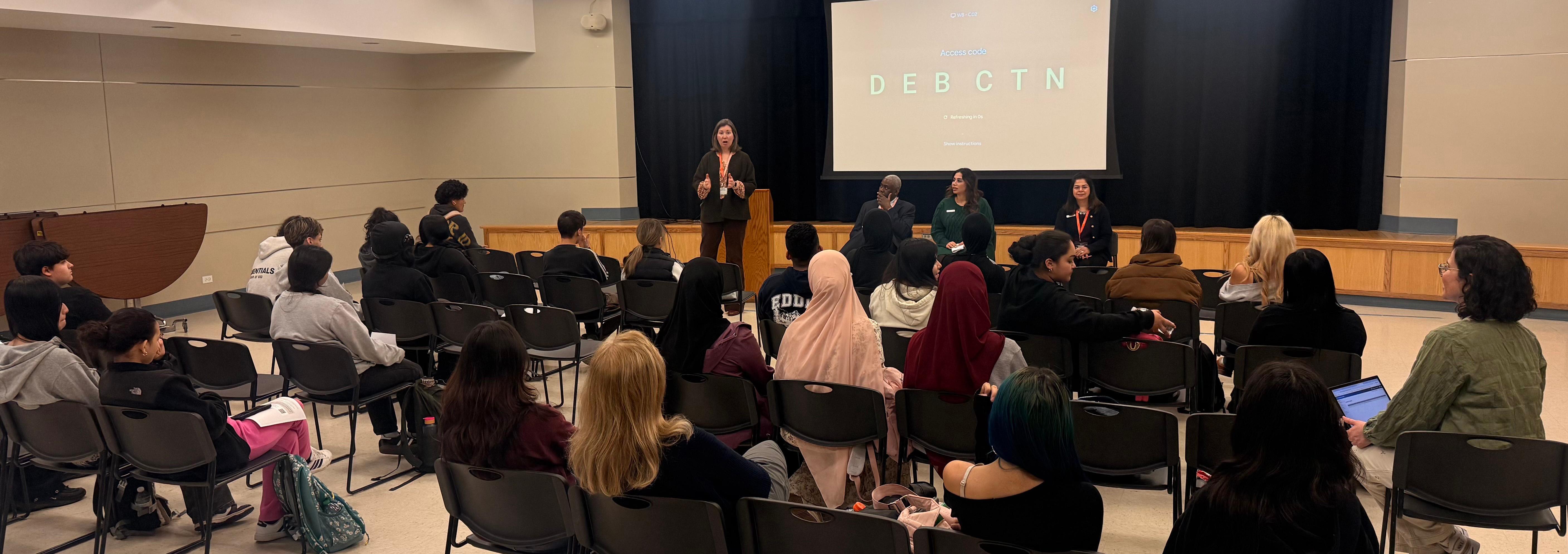 Willowbrook hosts new, future-focused speaker series to inspire students to ‘Dream. Plan. Do. – From the Halls to the Hustle’