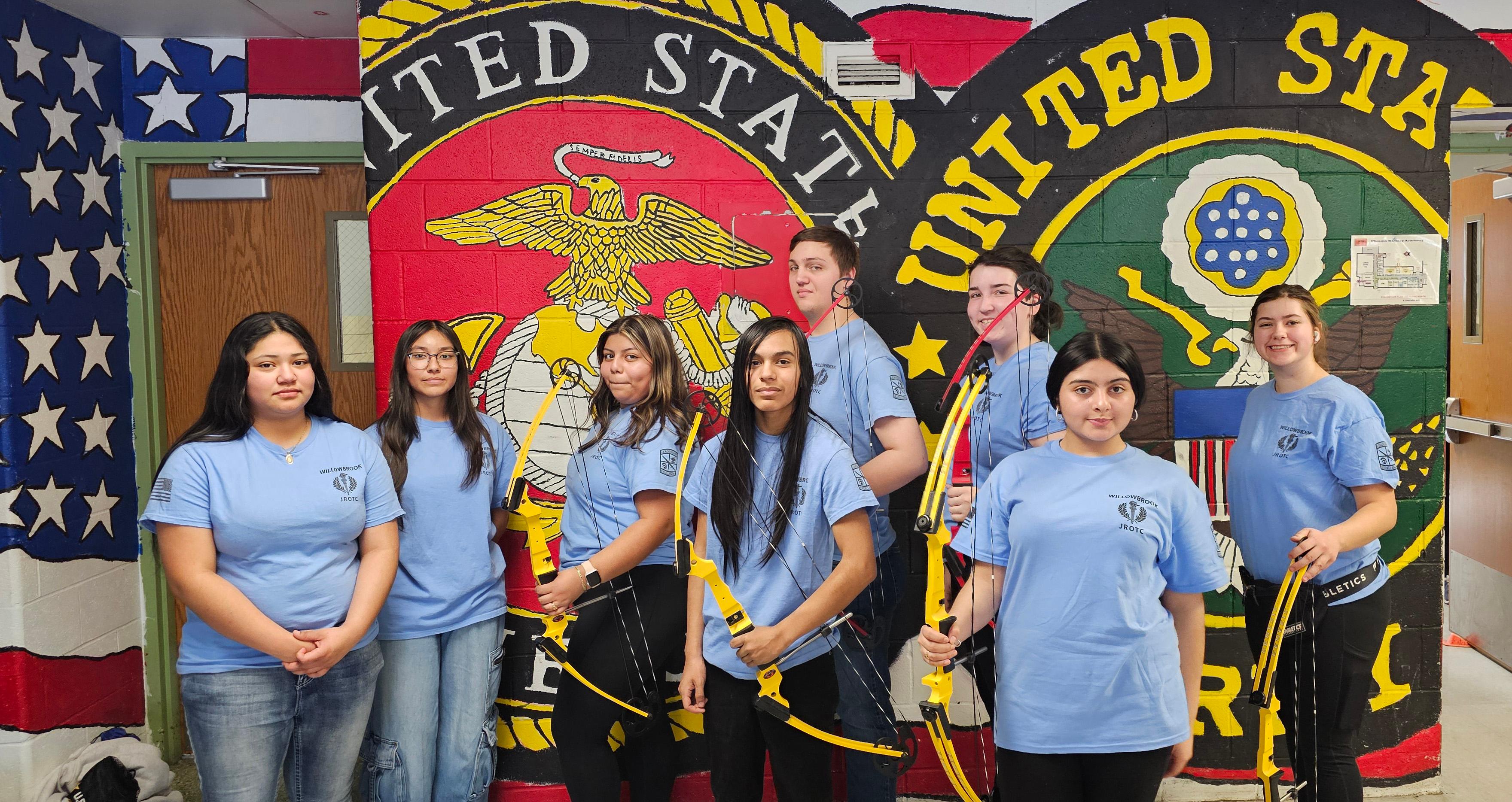 Willowbrook Archery Team competes in first tournament 
