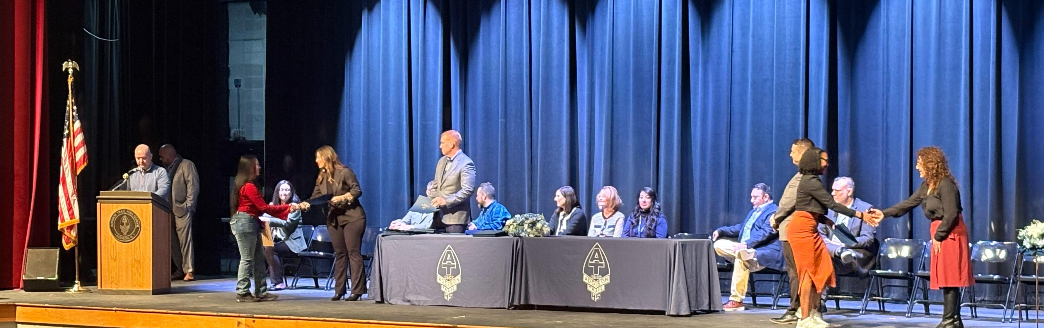 Addison Trail hosts Honor Roll Assembly to recognize 2025-26 first-semester honor roll students