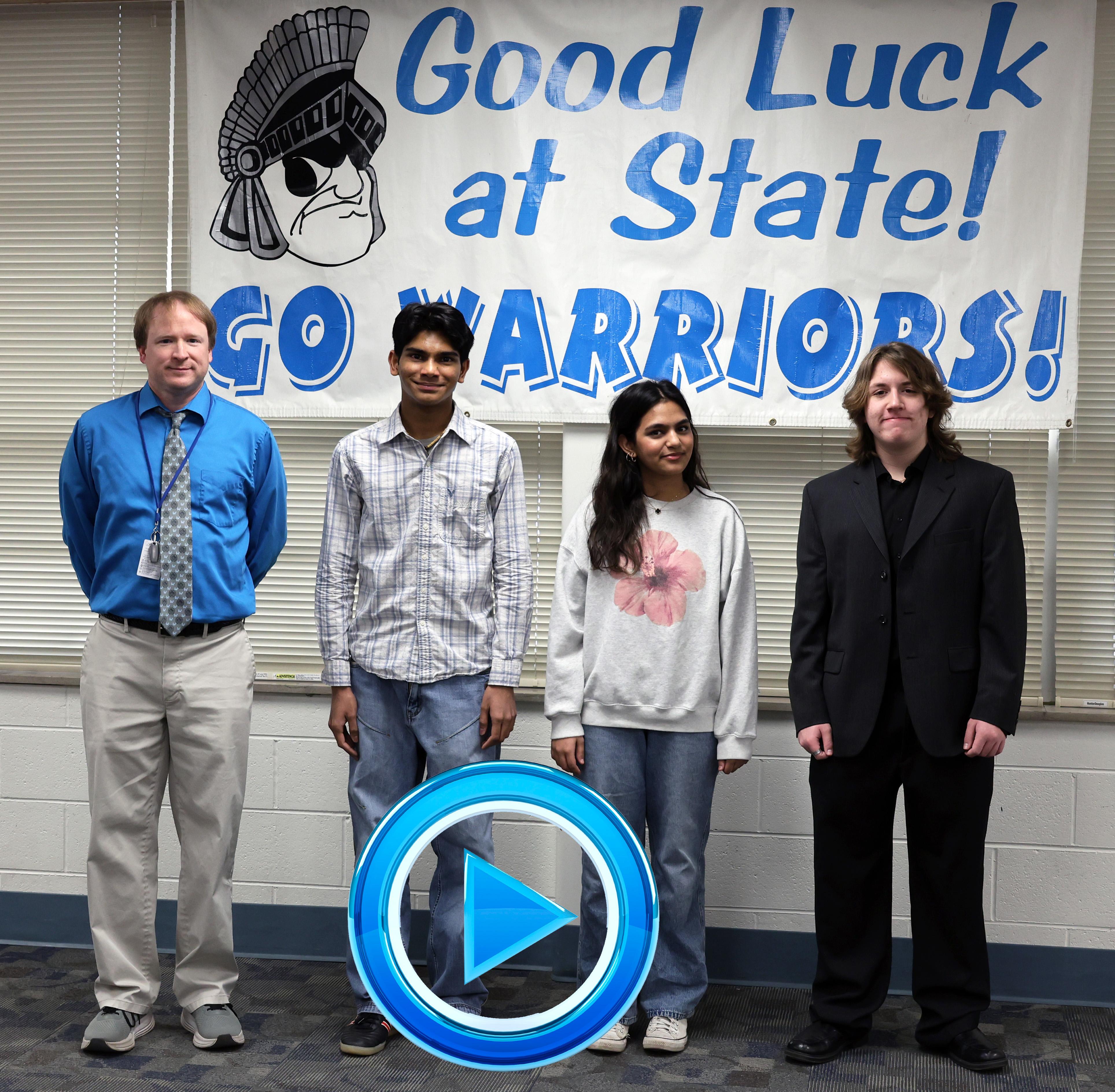 Willowbrook hosts State send-off celebration for members of Business Professionals of America (BPA) Team