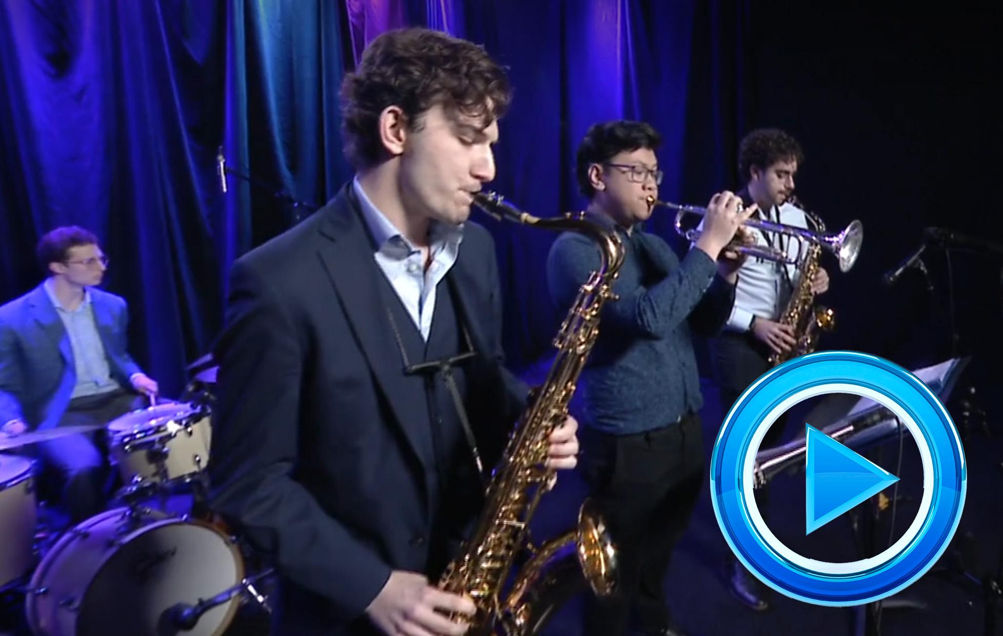 Addison Trail alumnus featured on WGN-TV for Elmhurst University Jazz Festival