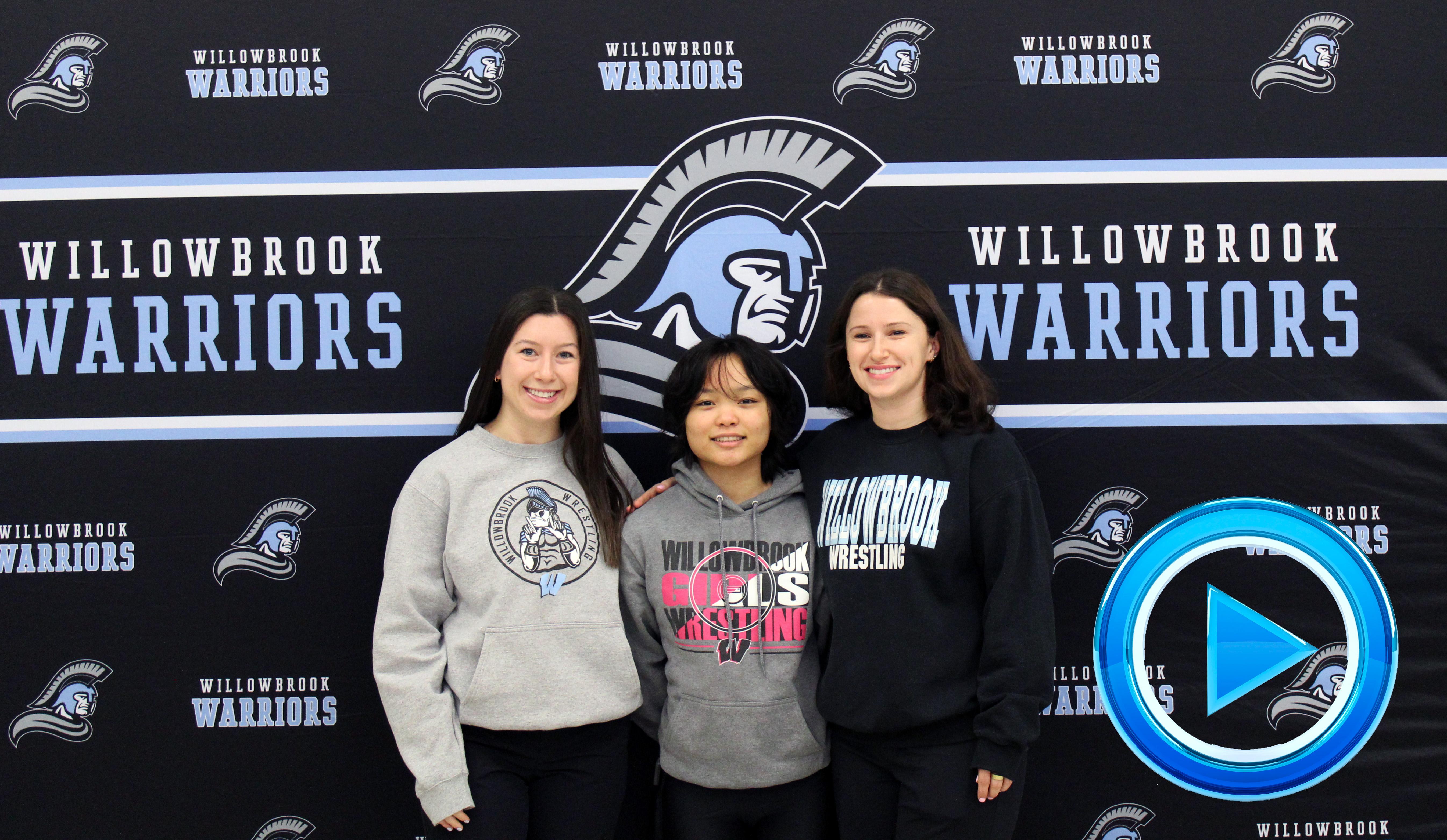History made: Willowbrook hosts State send-off celebration for the school’s first Girls Wrestling State qualifier