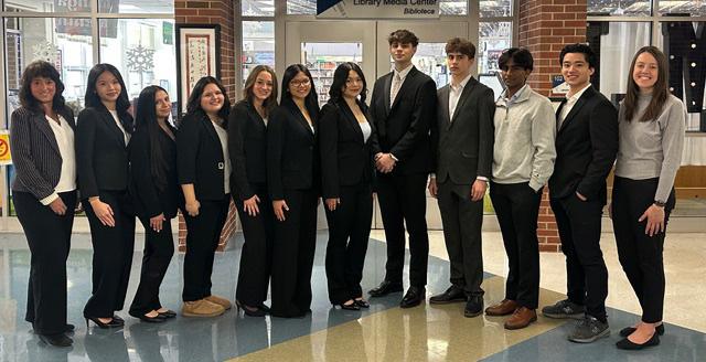 Members of Addison Trail Business Professionals of America (BPA) Team compete in State Leadership Conference