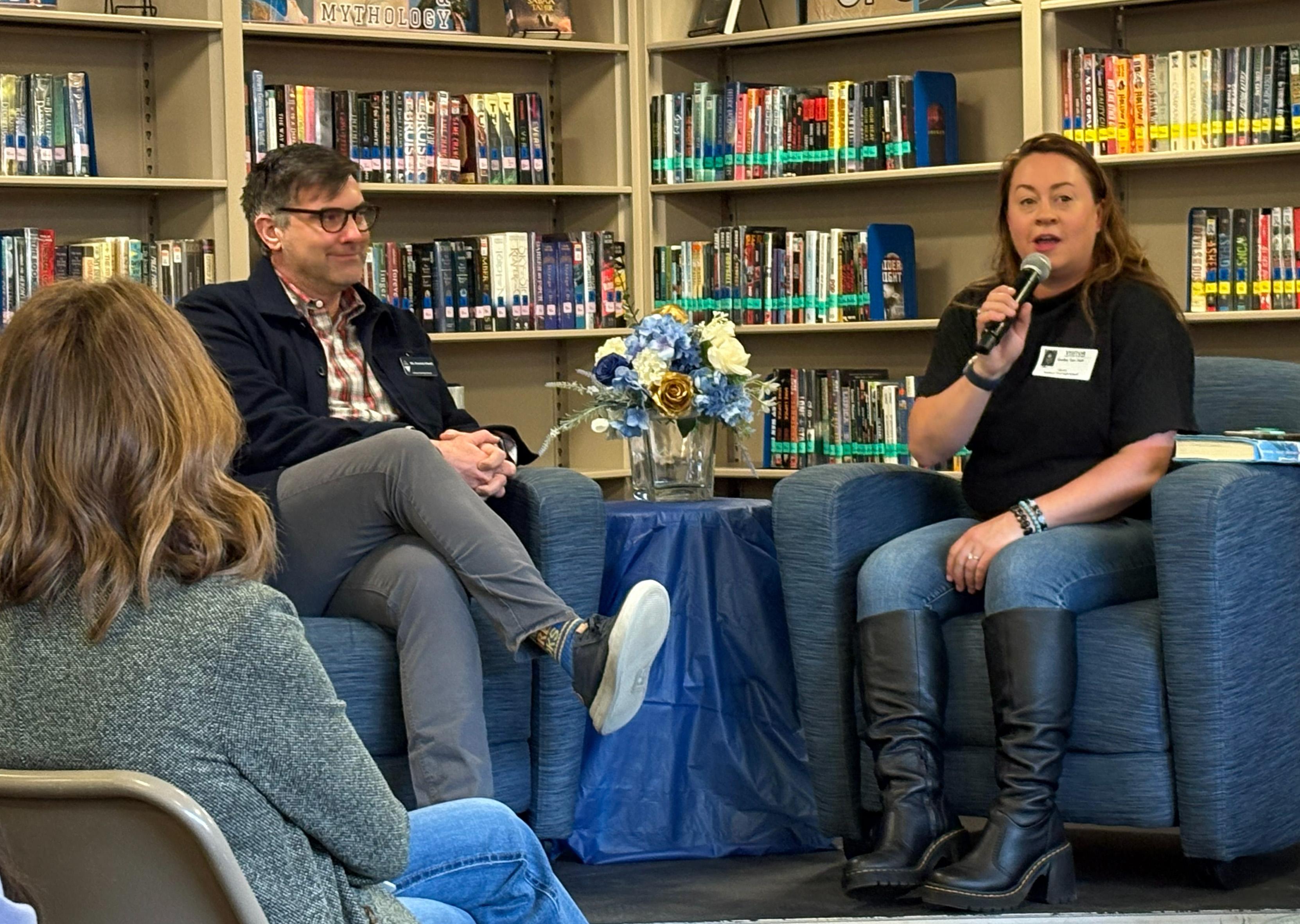 Addison Trail hosts New York Times Bestselling author Shelby Van Pelt