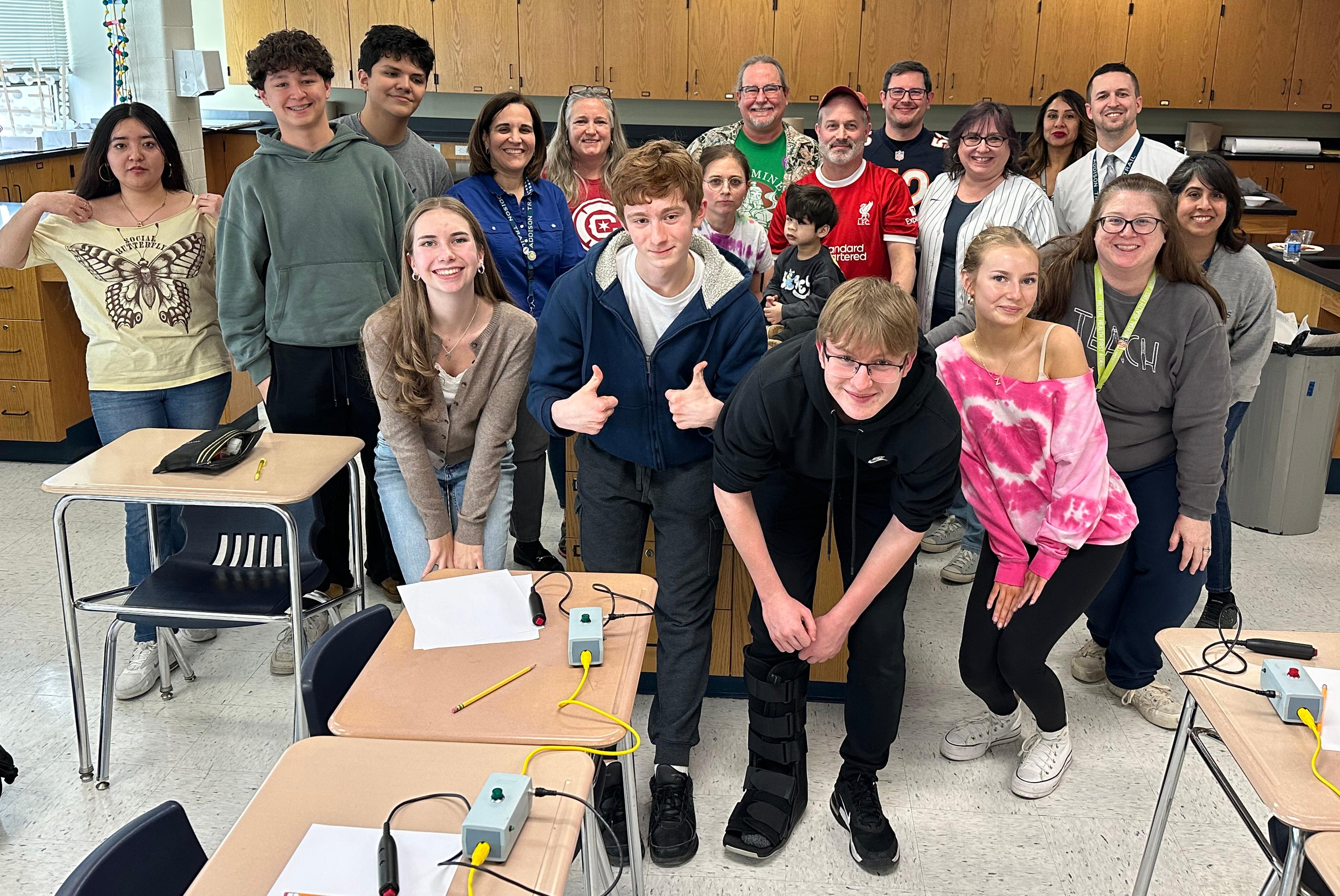 Addison Trail hosts Academic Team vs. Faculty Match