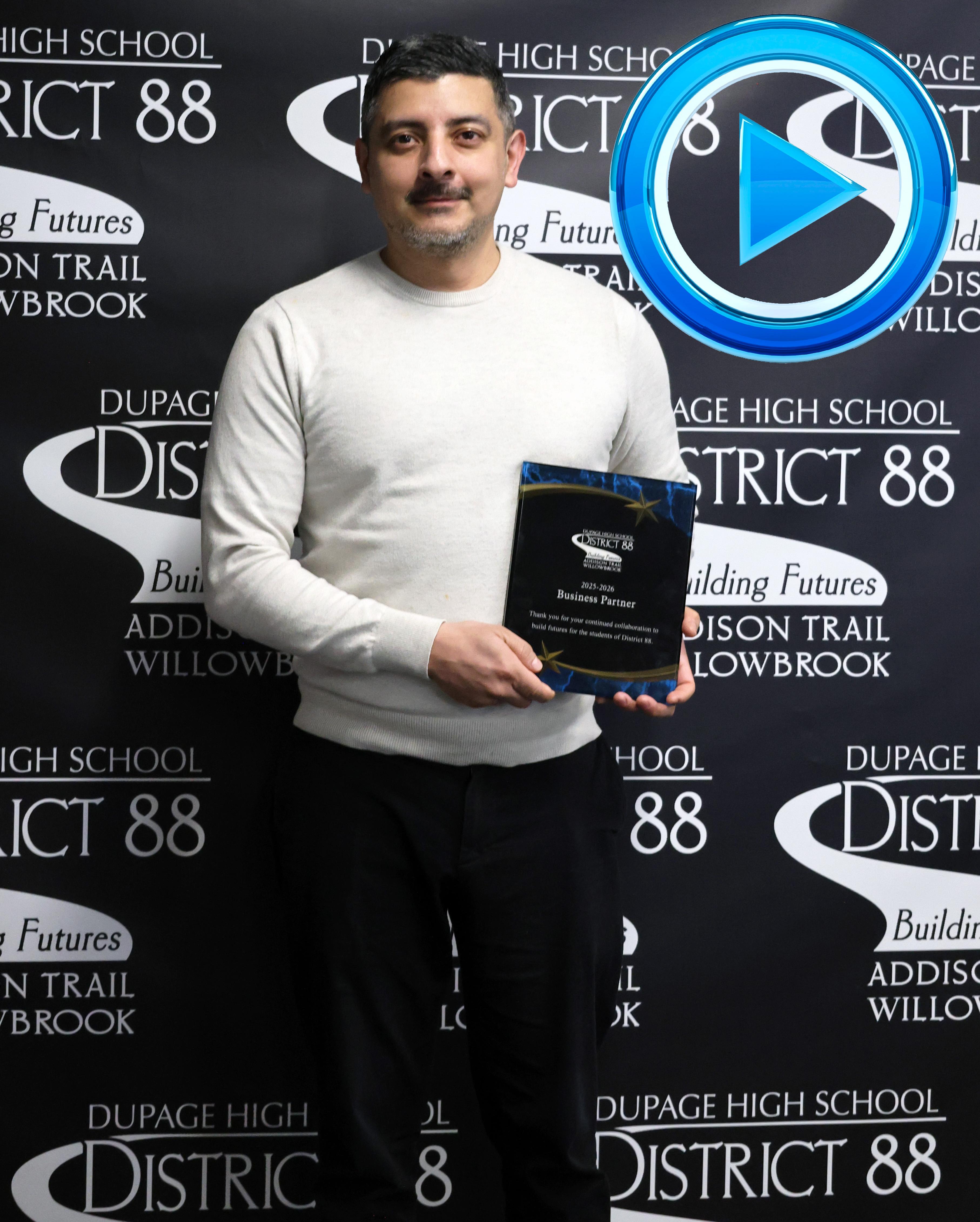 District 88 names Anyway’s as March Business Partner