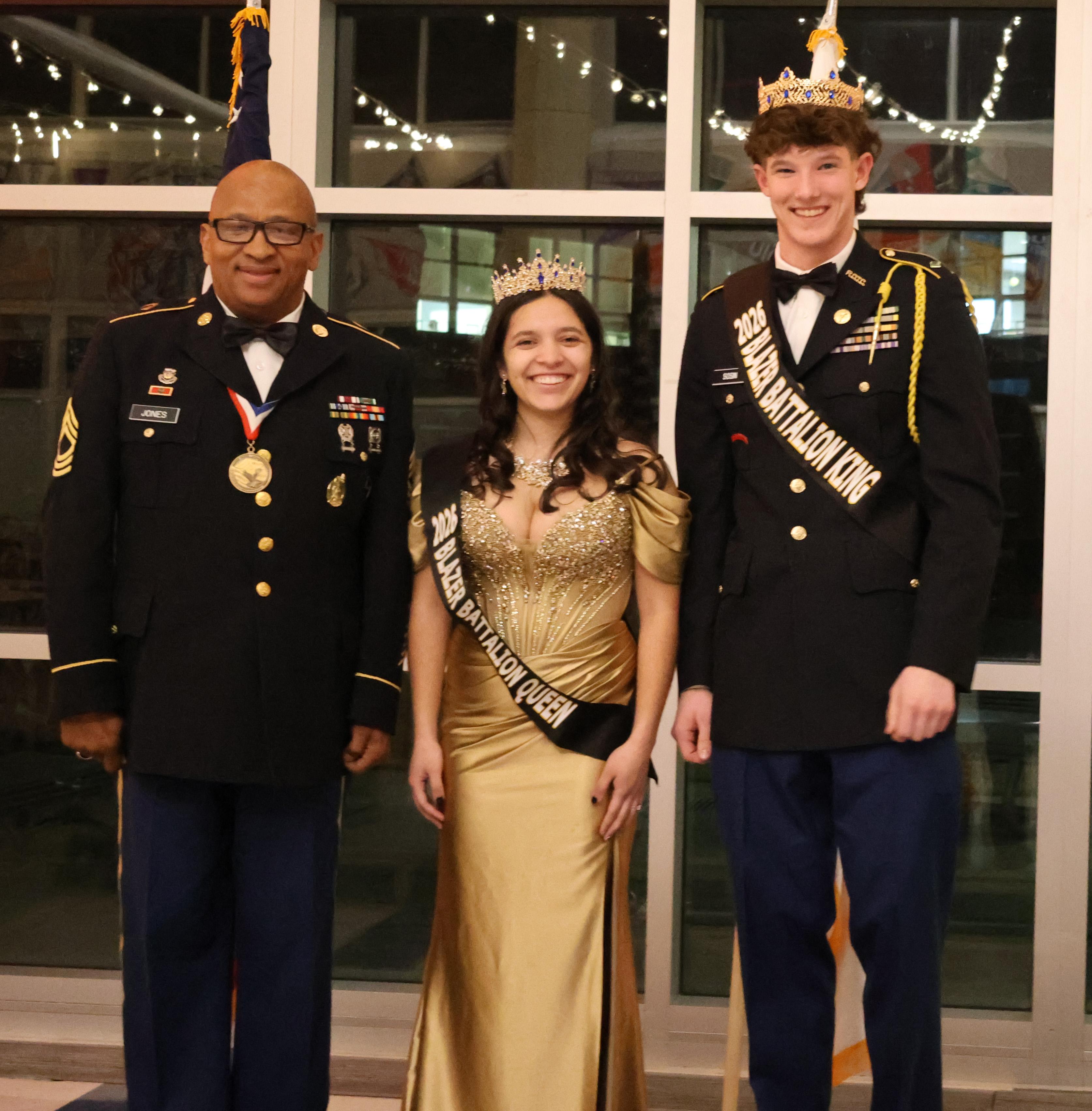 Addison Trail’s Blazer Battalion JROTC program hosts inaugural Military Ball