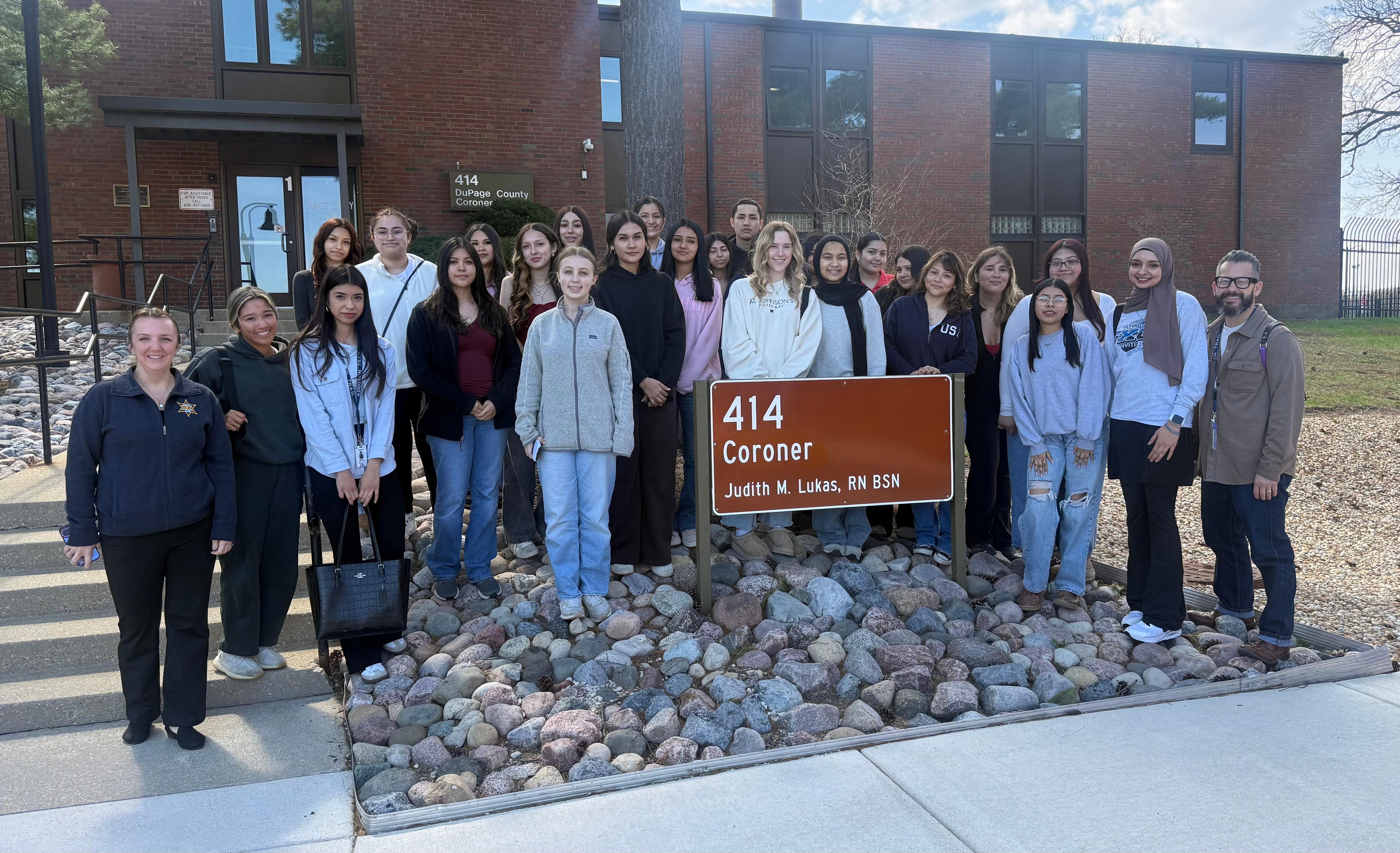 Exploring careers in health care and forensics: District 88 continues to expand career pathway opportunities/experiences