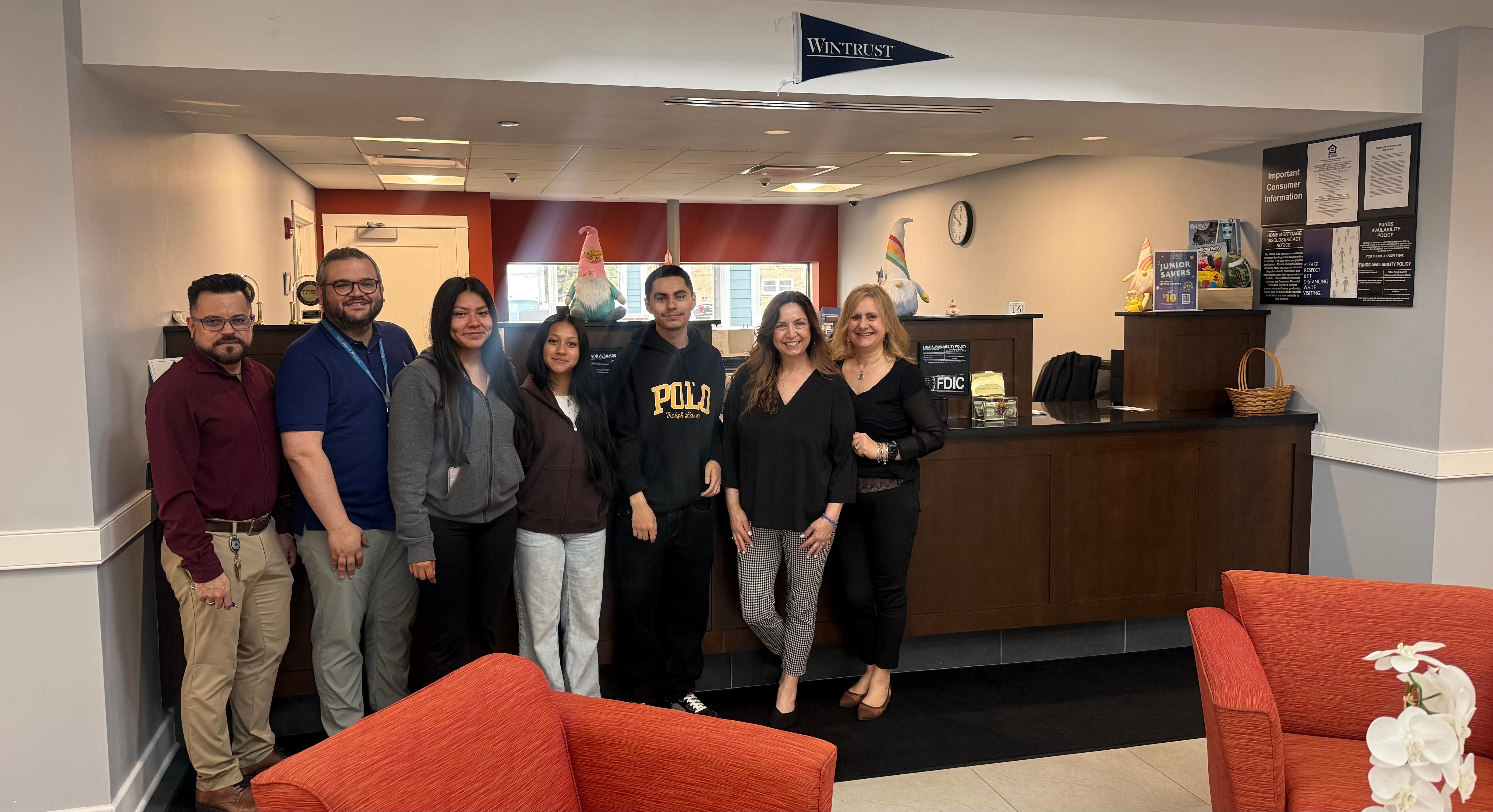 District 88 students gain work-based learning experience through Heritage Spanish Career Fluency Program with Addison Bank & Trust