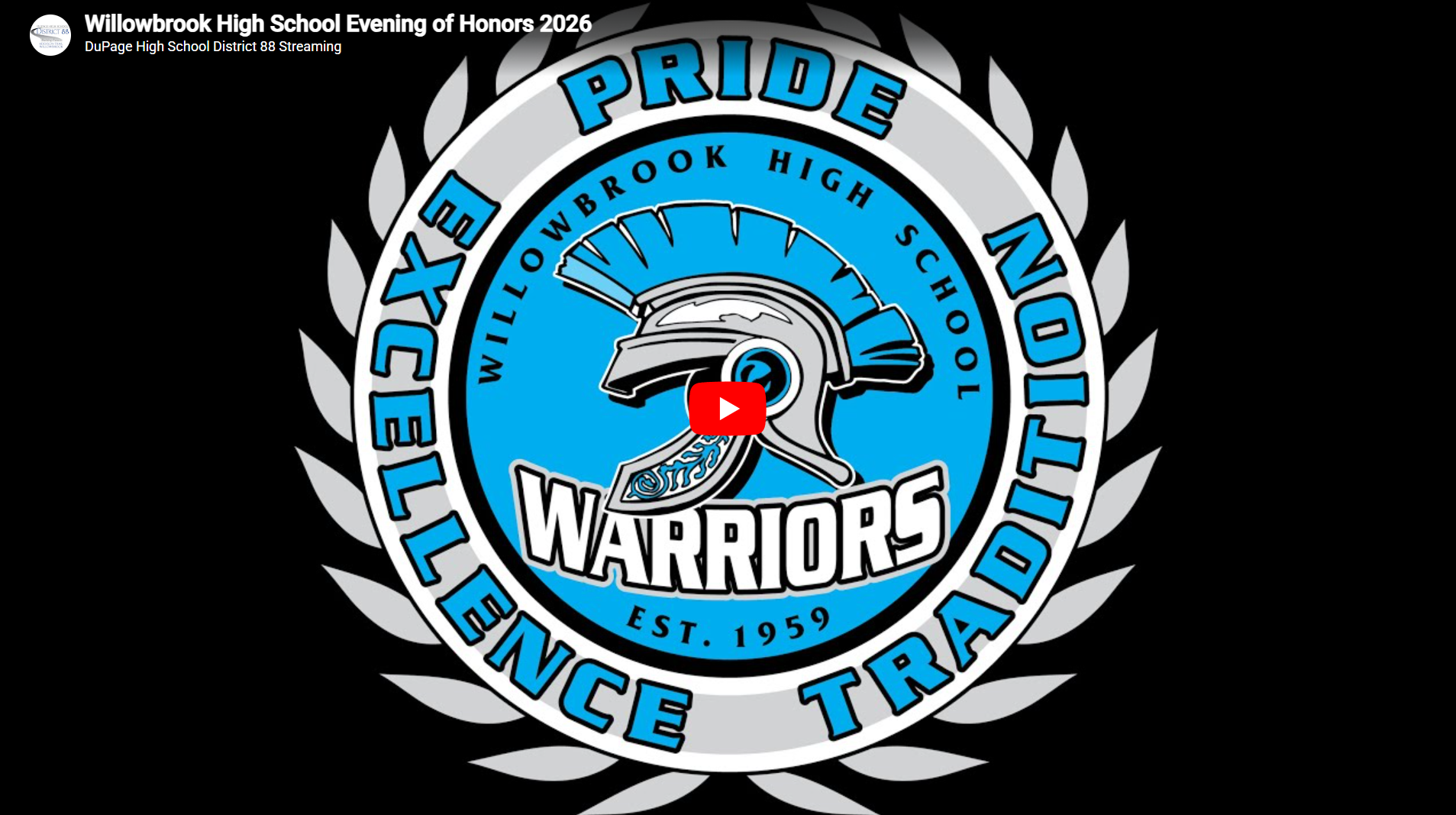 Willowbrook celebrates 2026 Evening of Honors to induct students into five honor societies and recognize Human Relations Award recipients