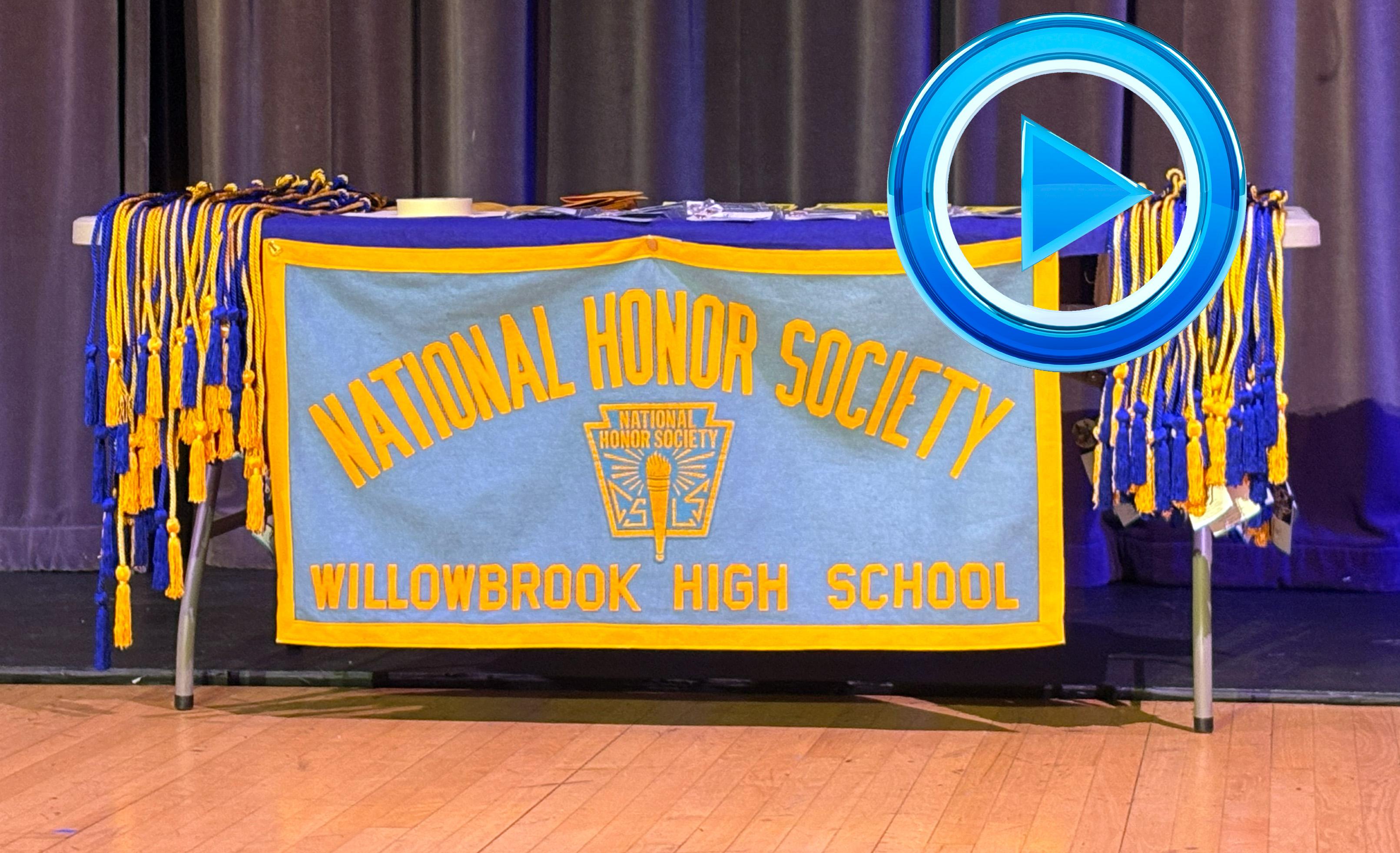 Willowbrook introduces 2025-26 National Honor Society inductees