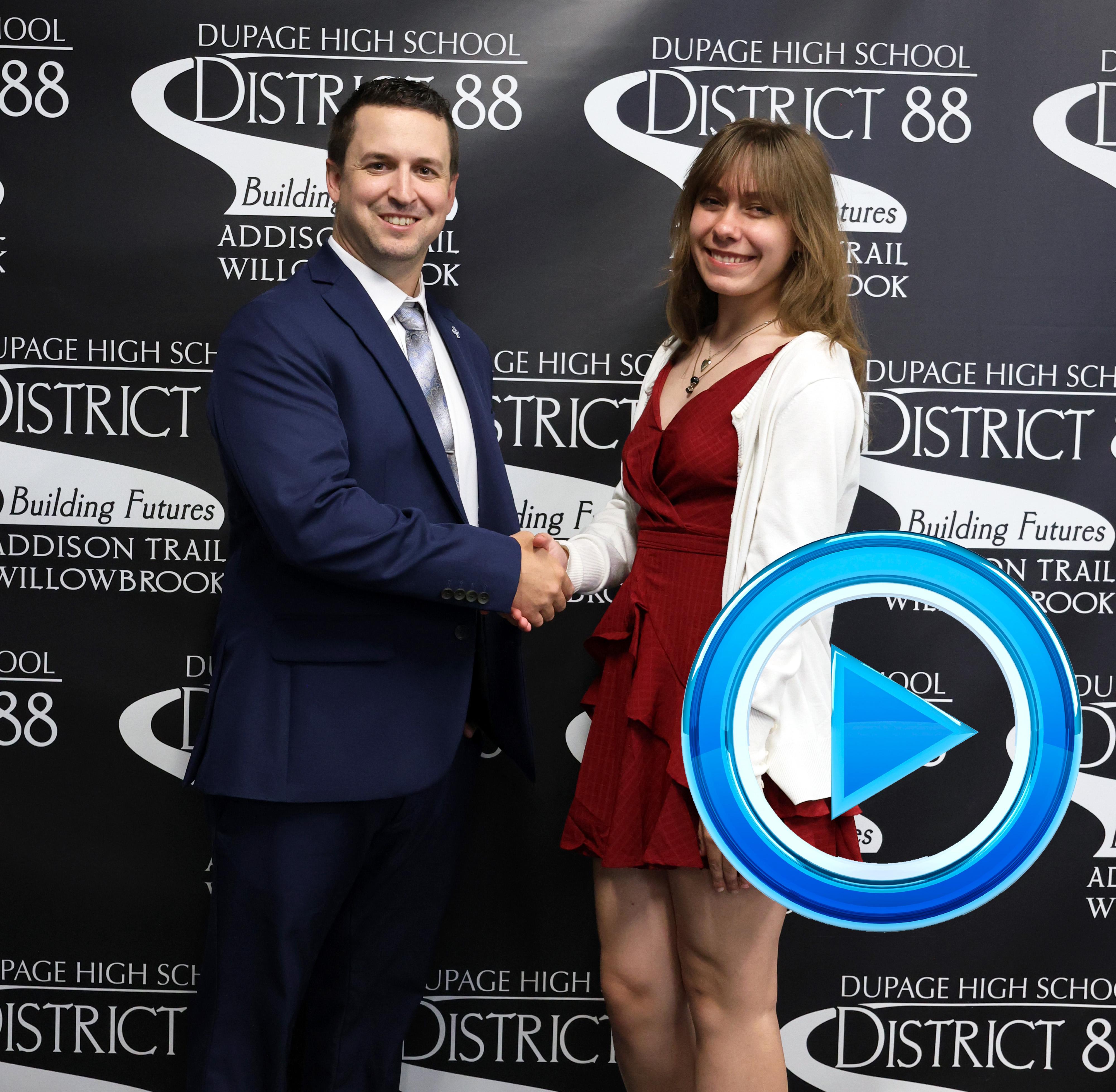 Addison Trail names April recipient of 88’s Best recognition