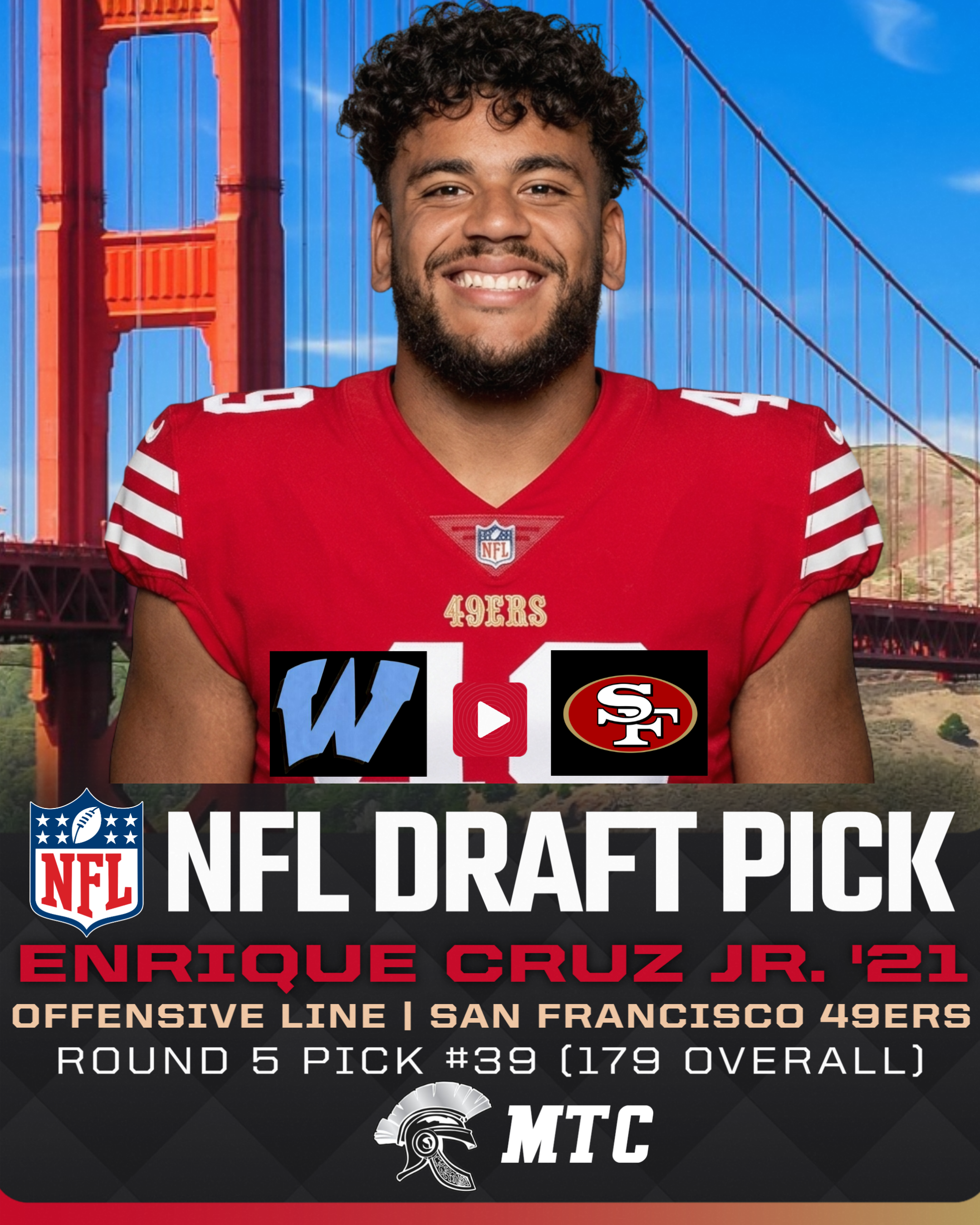 Willowbrook alumnus selected by 49ers in 2026 NFL Draft