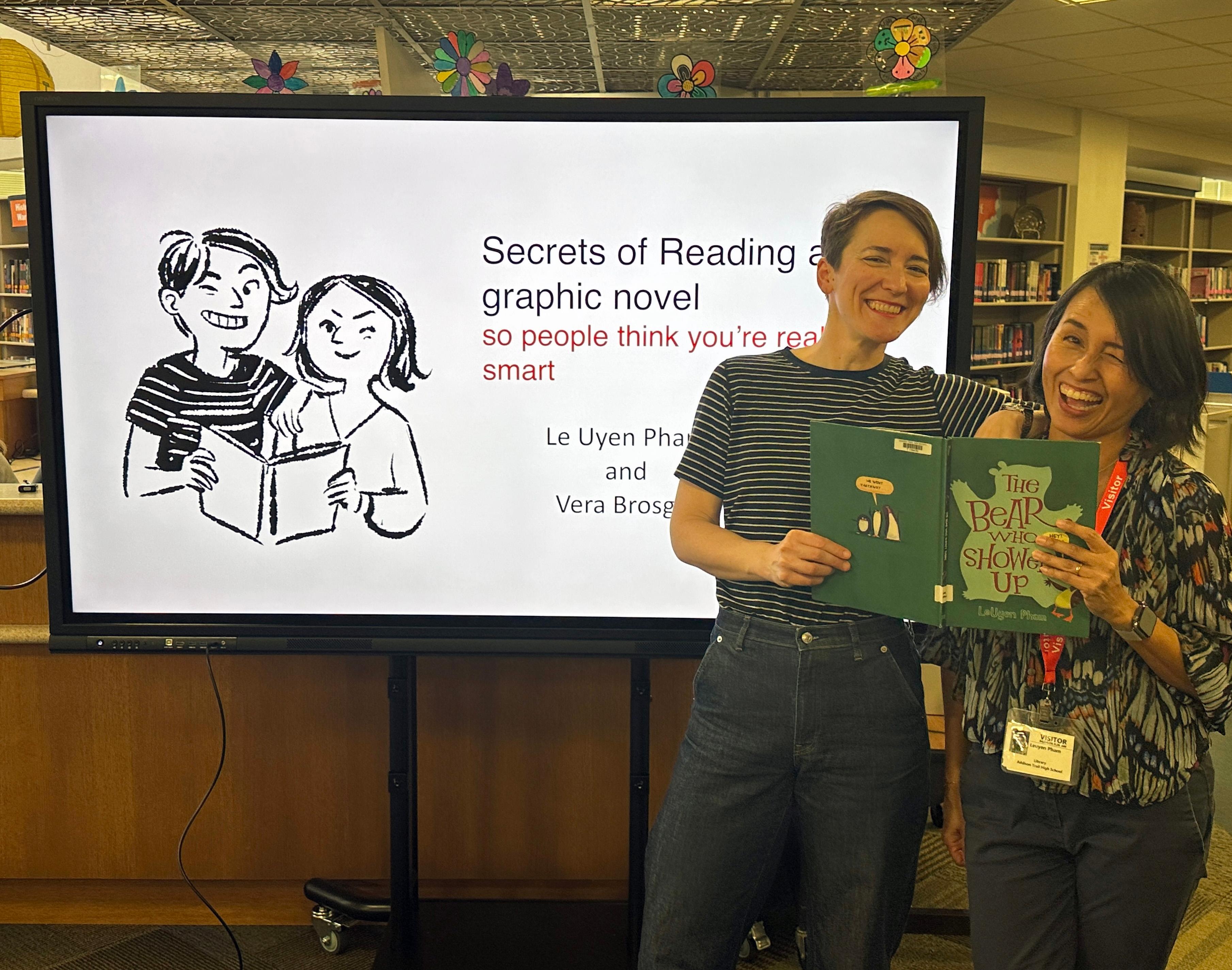 District 88 students celebrate National Library Week with presentation from award-winning writers and illustrators 