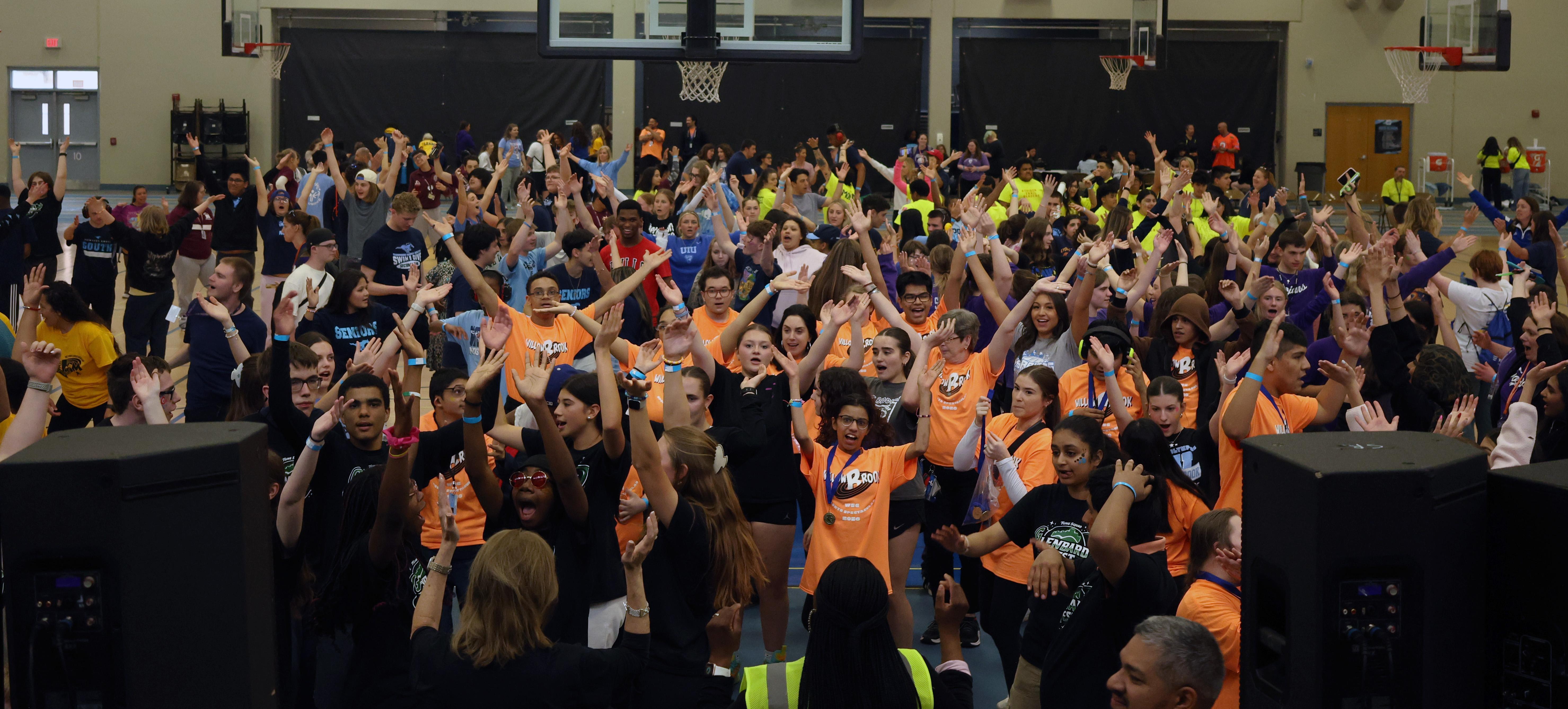 Students participate in annual West Suburban Conference Sports Spectacular