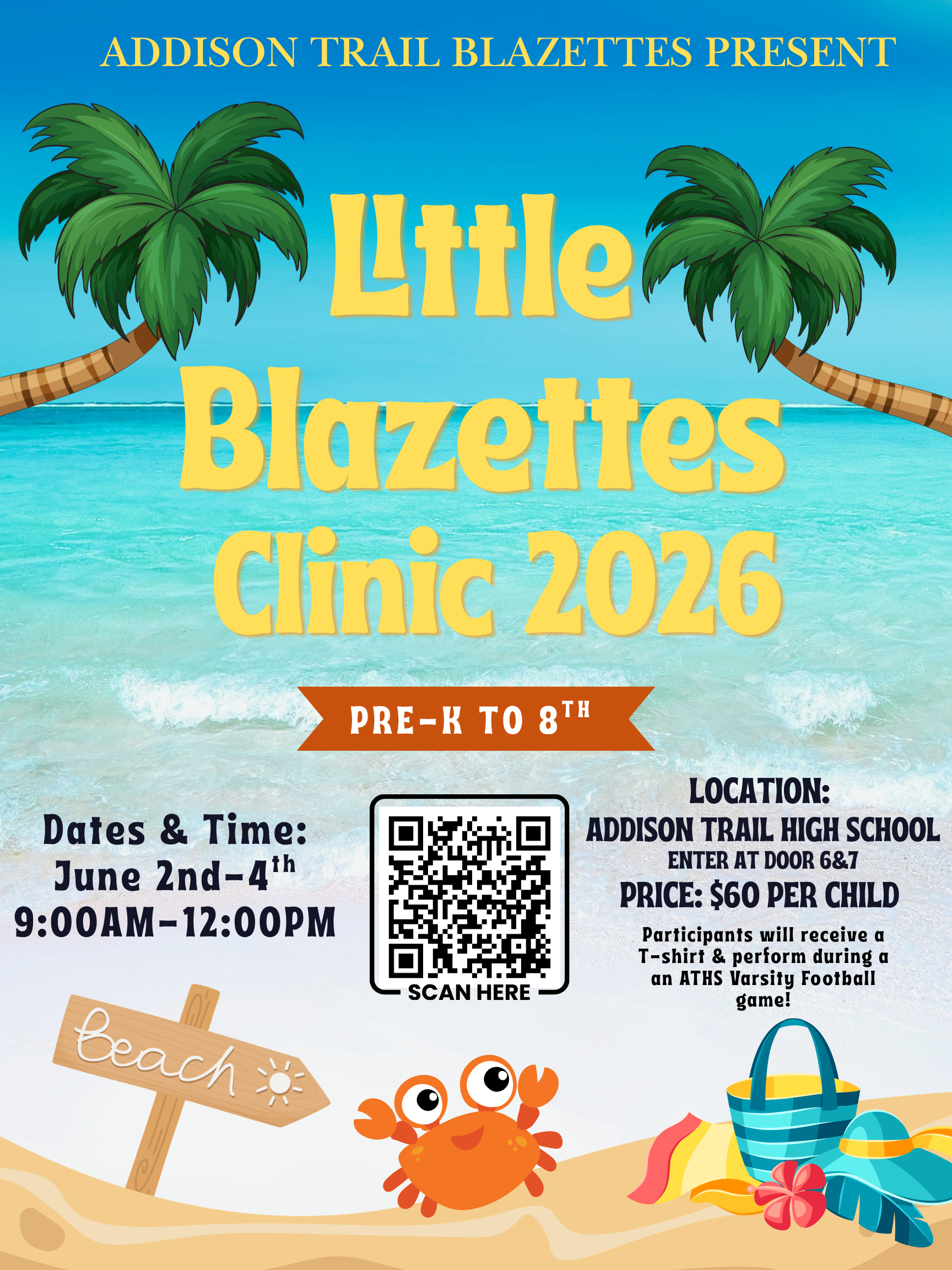 Addison Trail Blazettes to host dance clinic for students in prekindergarten through eighth grade