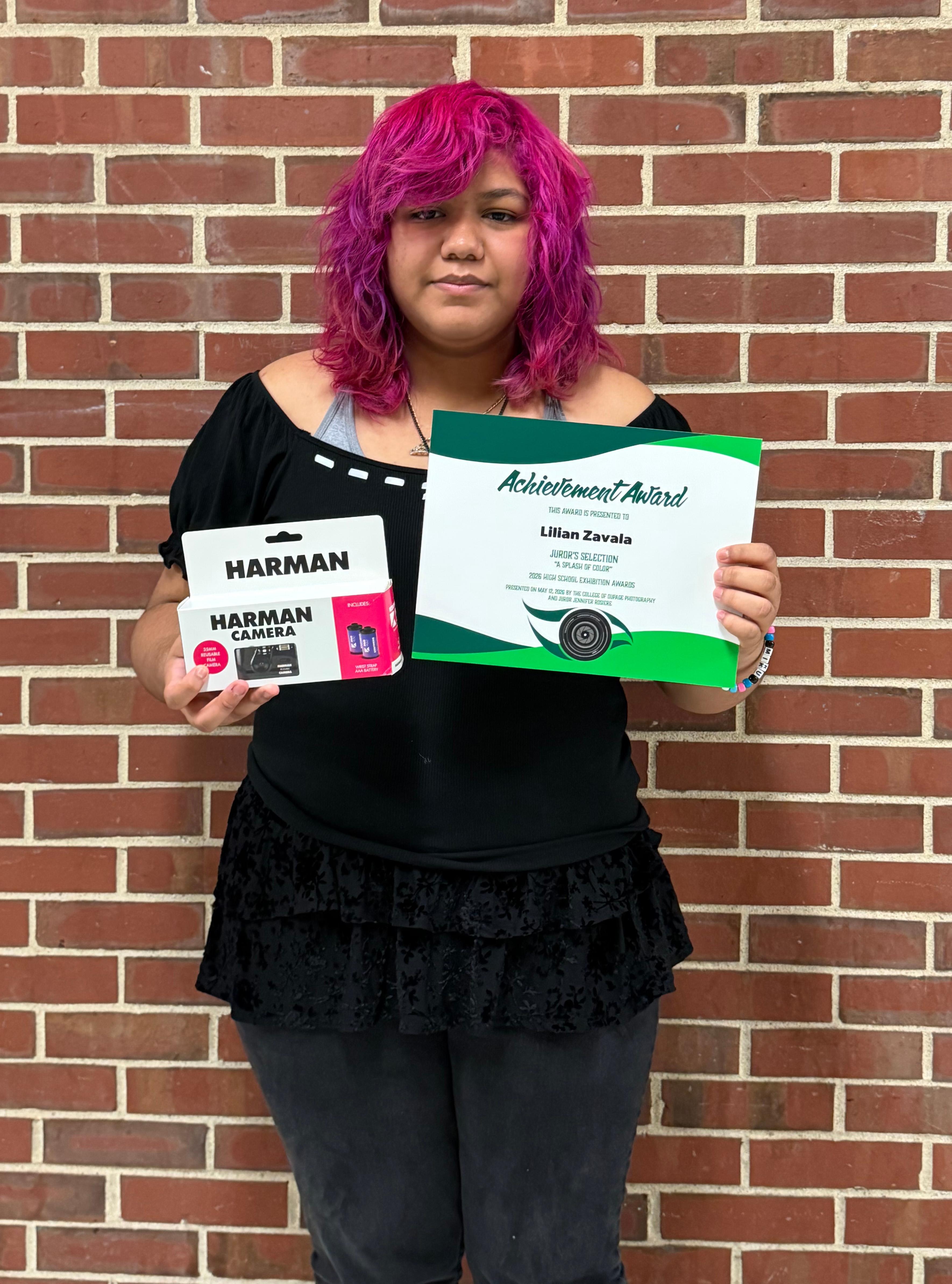 Addison Trail students selected to be featured in College of DuPage photography event