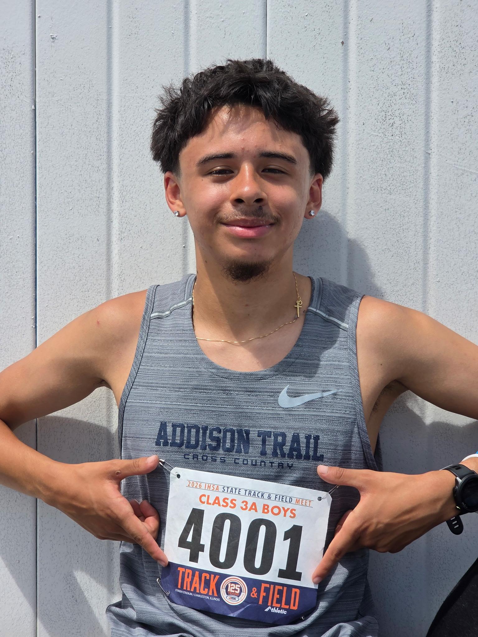 Addison Trail student competes in IHSA Boys Track & Field State Tournament
