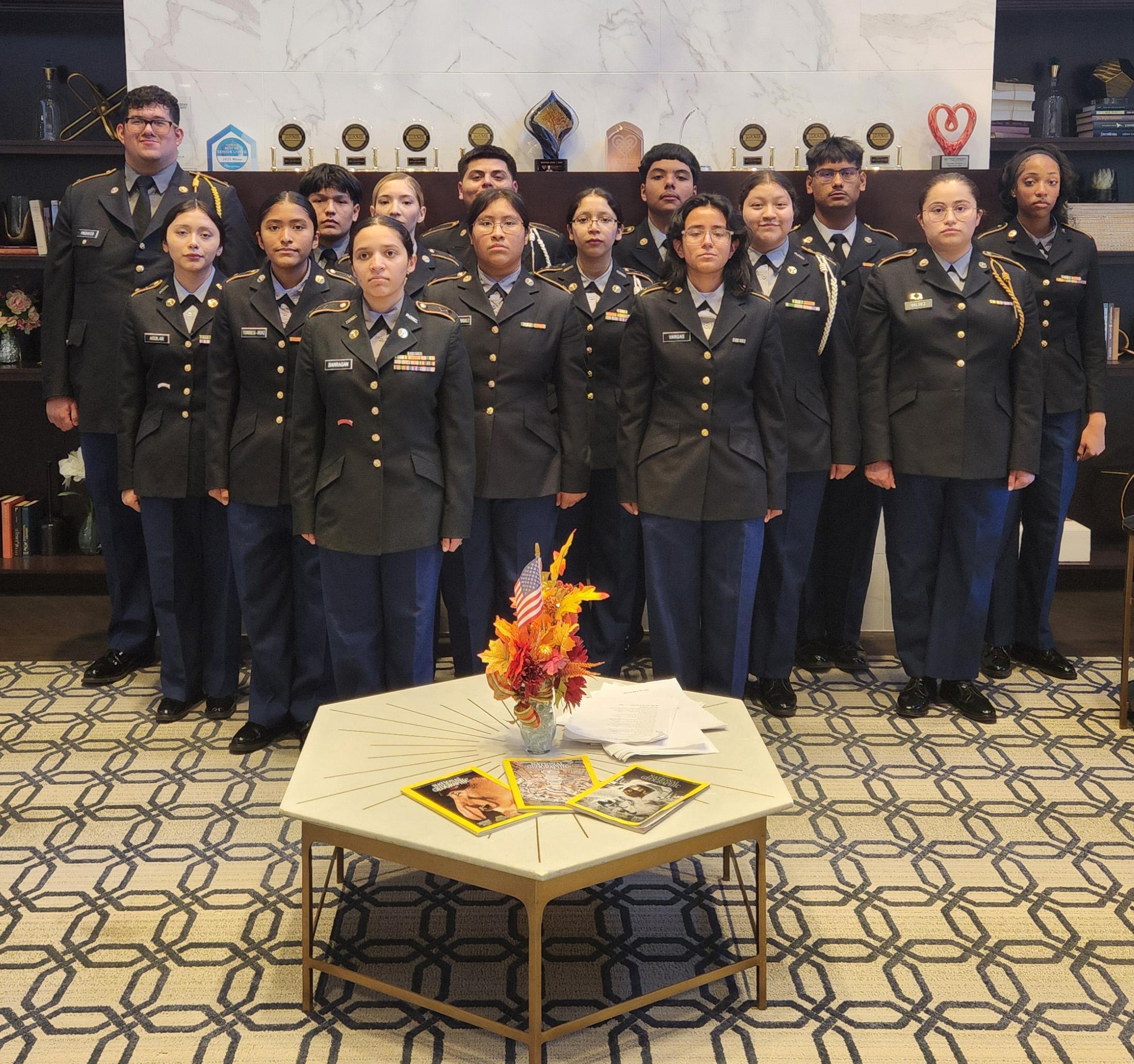 Developing future leaders: Addison Trail’s Blazer Battalion U.S. Army Junior Reserve Officers’ Training Corps (JROTC) program provides unique opportunity for students