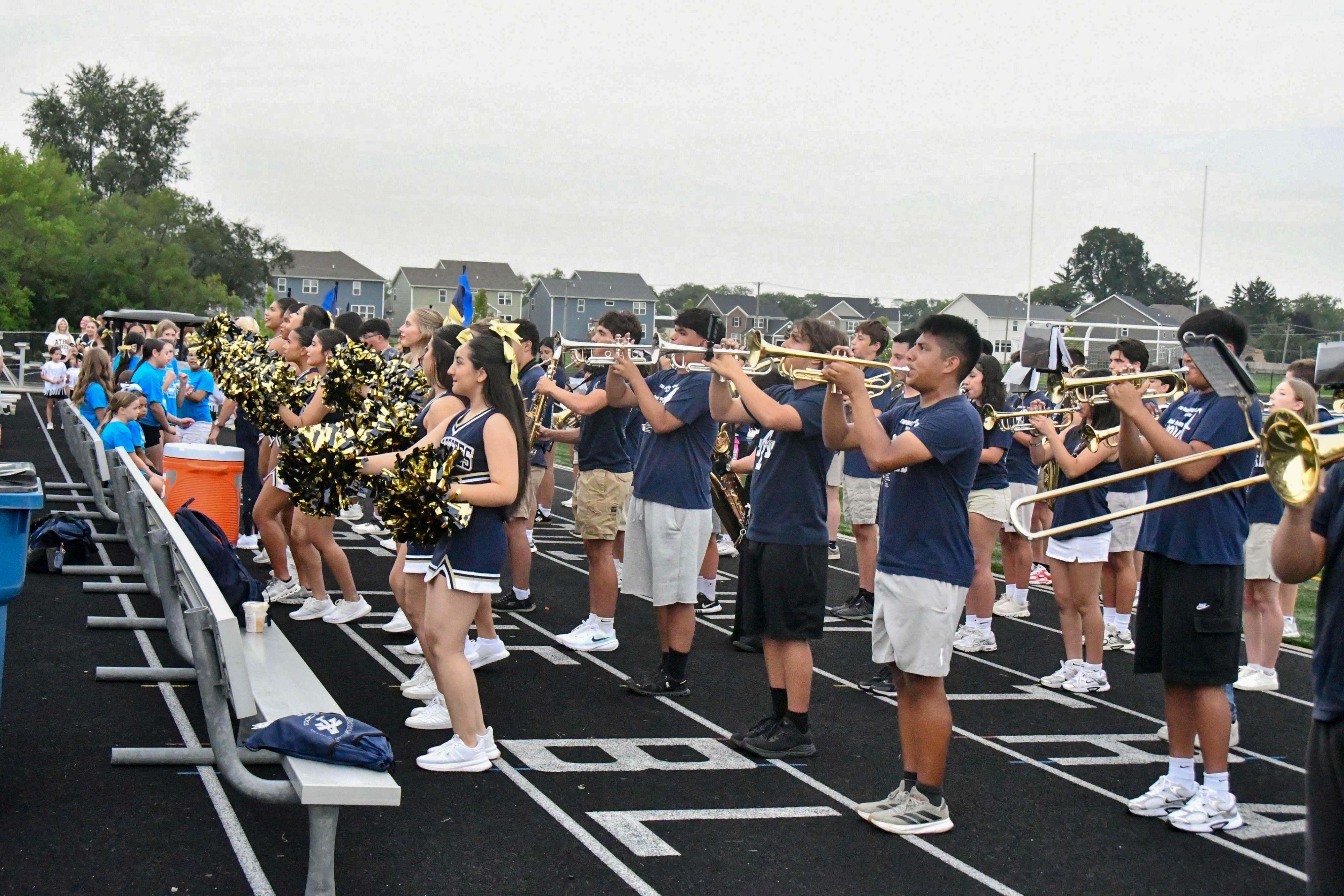 Addison Trail hosts annual Blue & White Community Night to celebrate start of 2026-27 school year