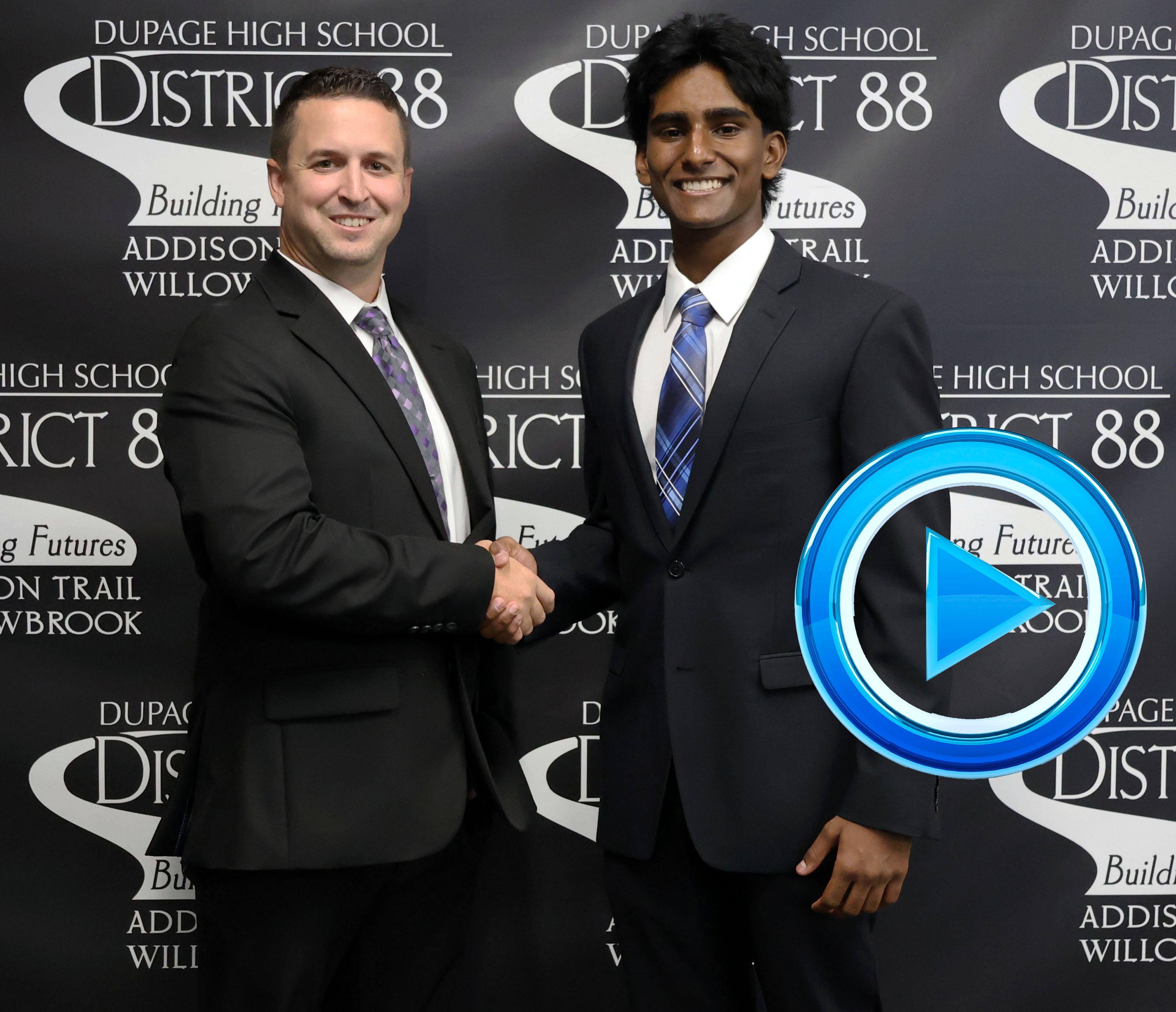 Addison Trail names September recipient of 88’s Best recognition