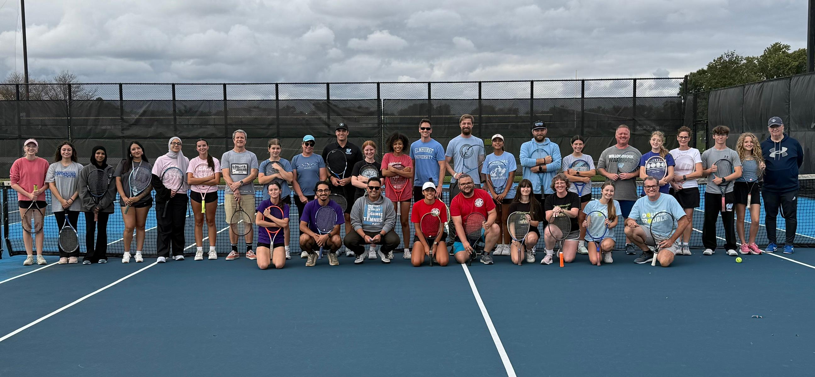 Willowbrook hosts 6th Annual Willowbrook Girls Tennis Team/Faculty Tournament