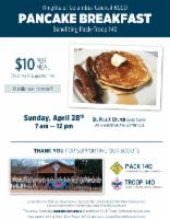 Community members invited to attend Pancake Breakfast fundraiser for Boy Scout Pack 140 and Troop 140