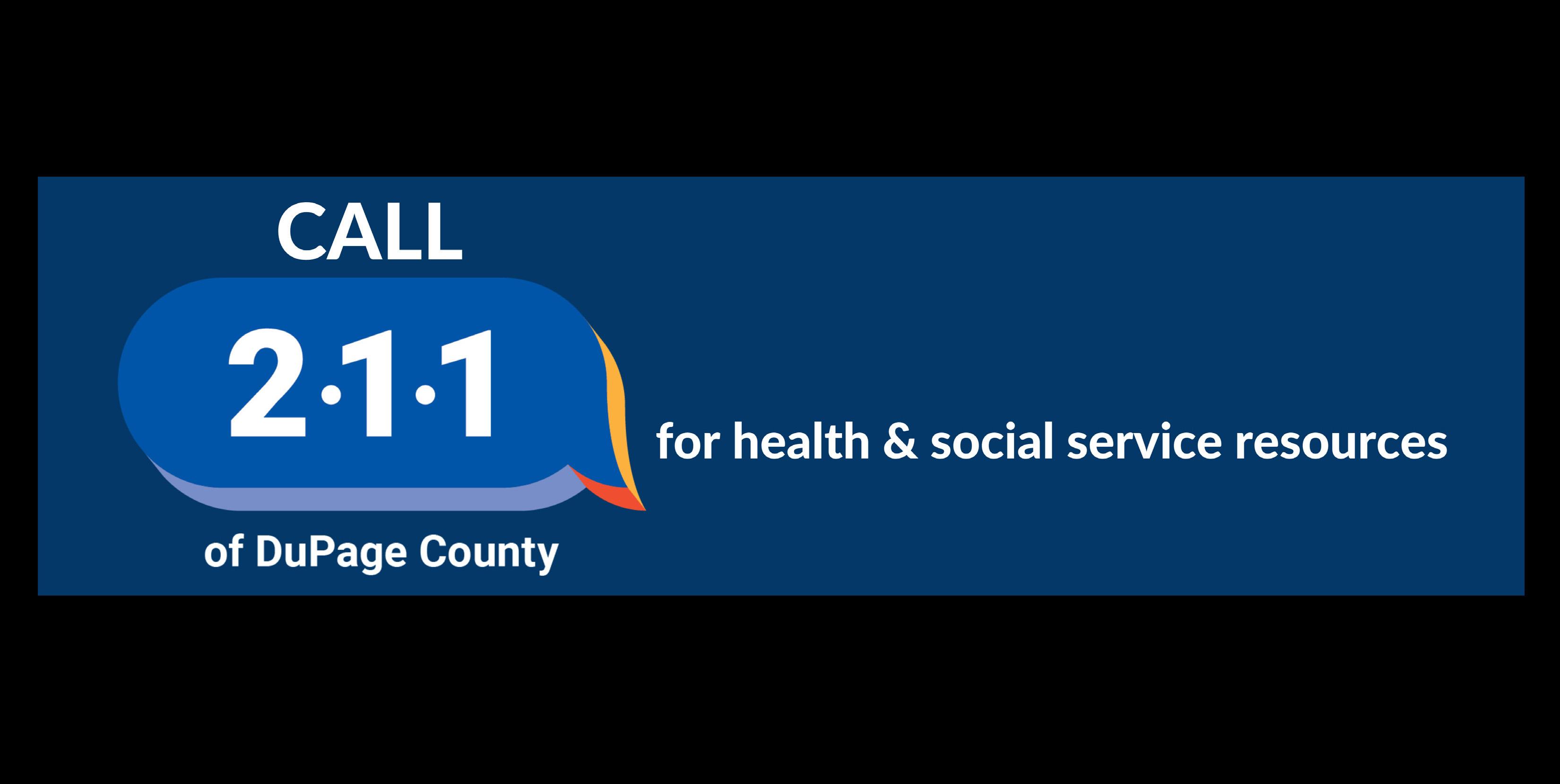 Call 211 for health and social service resources