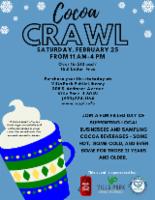 Community members invited to attend Cocoa Crawl to benefit Villa Park Chamber of Commerce, Villa Park Public Library and Friends of the Villa Park Library