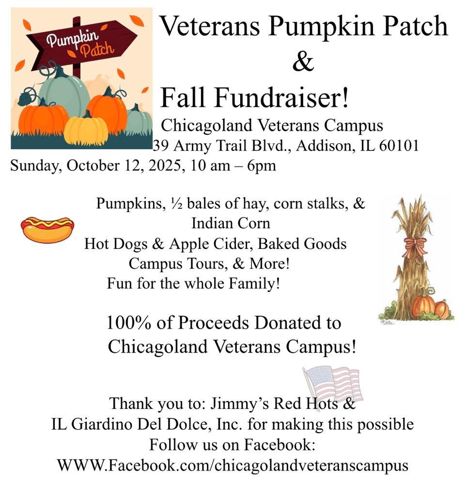 Veterans Pumpkin Patch and Fall Fundraiser