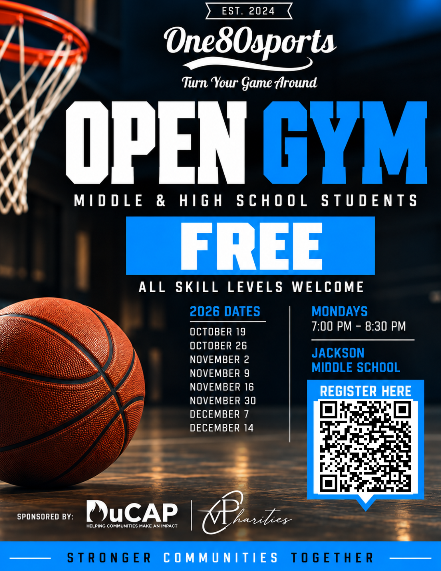 Addison Trail and Willowbrook students invited to attend basketball open gyms at Jackson Middle School
