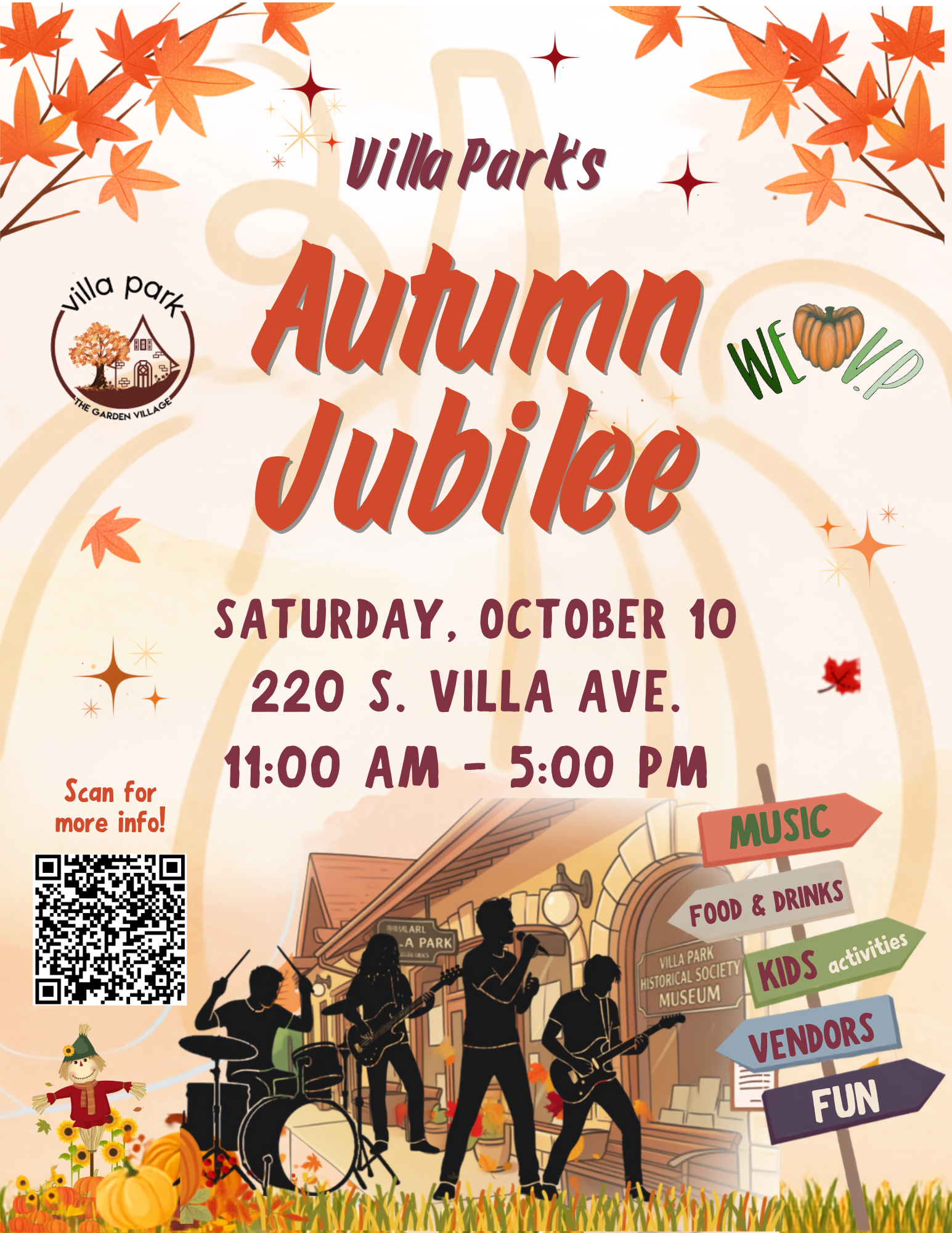 Villa Park Community F.U.N. Commission to host annual Autumn Jubilee